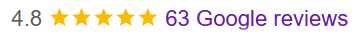 4.8 Google Rating!